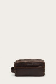 Frye Logan Travel Dopp - Dark Brown Frye Logan Travel Dopp - Dark Brown
