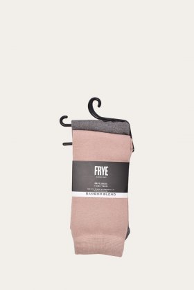 Frye Bamboo Boot Sock 2 Pack - Blush - Bamboo Boot Sock 2 Pack - Blush