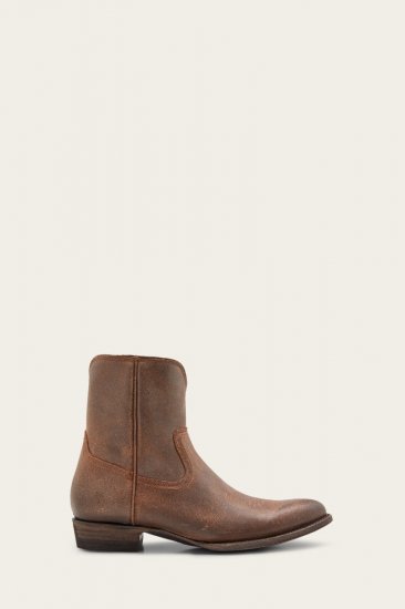 Frye Austin Inside Zip - Brown - Click Image to Close