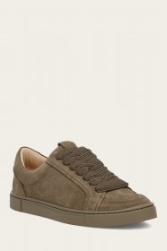 Frye Ivy Court Low Lace Sneaker - Moss