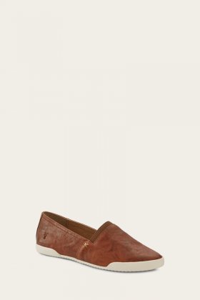 Frye Melanie Slip On - Cognac
