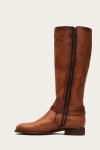 Frye Melissa Belted Tall Wide Calf - Light-cognac
