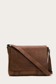 Frye Logan Messenger - Cognac