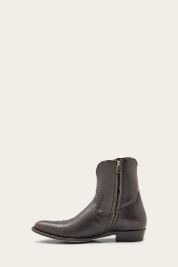 Frye Austin Inside Zip - Black - Click Image to Close