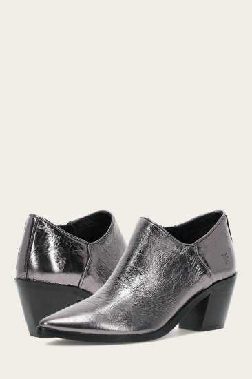 Frye Sara Western Shootie - Pewter - Click Image to Close