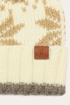 Frye Fair Isle Beanie With Cuff & Faux Fur Pom - Fair Isle Beanie With Cuff & Faux Fur Pom