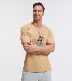Frye Classic-Fit Crewneck Graphic Tee - Classic-Fit Crewneck Graphic Tee
