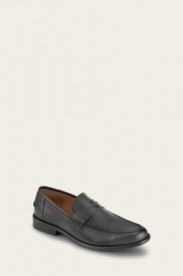 Frye Tyler Penny - Black-scotchgrain - Click Image to Close