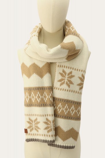 Frye Fair Isle Scarf - Fair Isle Scarf - Click Image to Close