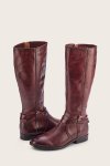 Frye Melissa Belted Tall - Merlot