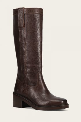 Frye Kate Pull On Wide Calf - Dark-brown