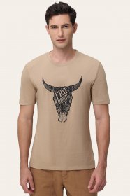 Frye Classic-Fit Crewneck Graphic Tee - Classic-Fit Crewneck Graphic Tee Frye Classic-Fit Crewneck Graphic Tee - Classic-Fit Crewneck Graphic Tee