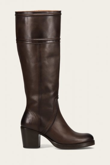 Frye Jean Tall Pull On - Chocolate - Click Image to Close