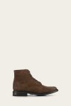 Frye Seth Cap Toe Lace Up - Dark-brown