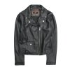 Frye Black Biker Jacket - Frye Black Biker Jacket