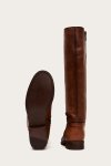 Frye Melissa Belted Tall Wide Calf - Light-cognac
