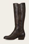 Frye Carson Piping Tall - Chocolate