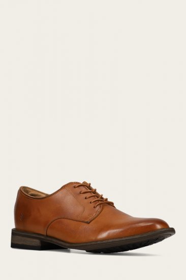 Frye Tyler Flex Oxford - Saddle - Click Image to Close