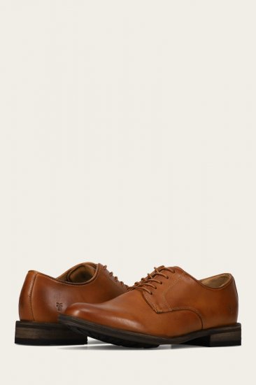 Frye Tyler Flex Oxford - Saddle - Click Image to Close