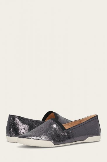 Frye Melanie Slip On - Pewter-mirror - Click Image to Close