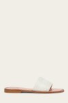 Frye Ava Woodstock Slide - White