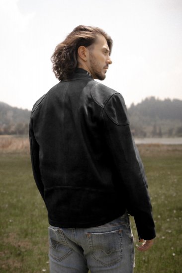 Frye Modern Racer Leather Jacket - Modern Racer Leather Jacket - Click Image to Close