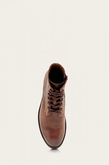 Frye Bowery Lace Up - Brown - Click Image to Close