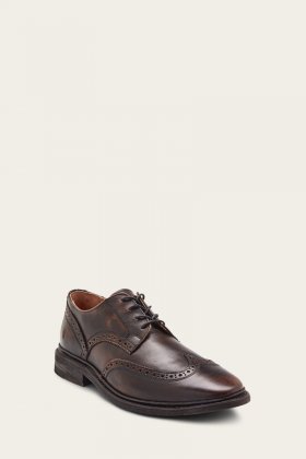 Frye Paul Wingtip - Antique-black