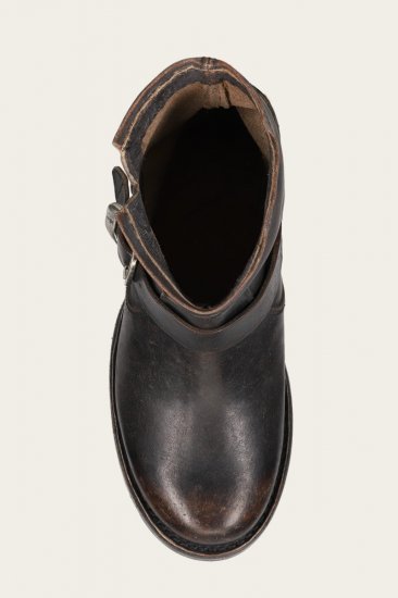 Frye Veronica Flex Bootie - Antique-black - Click Image to Close