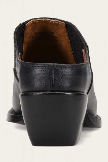 Frye Sacha Mule - Black - Click Image to Close