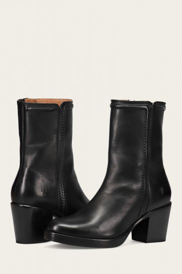 Frye Jean Short Inside Zip - Black - Click Image to Close