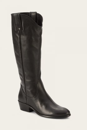 Frye Carson Pull On Wide Calf - Black