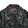 Frye Black Biker Jacket - Frye Black Biker Jacket