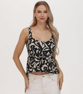 Frye Tie Back Babydoll Top - Tie Back Babydoll Top